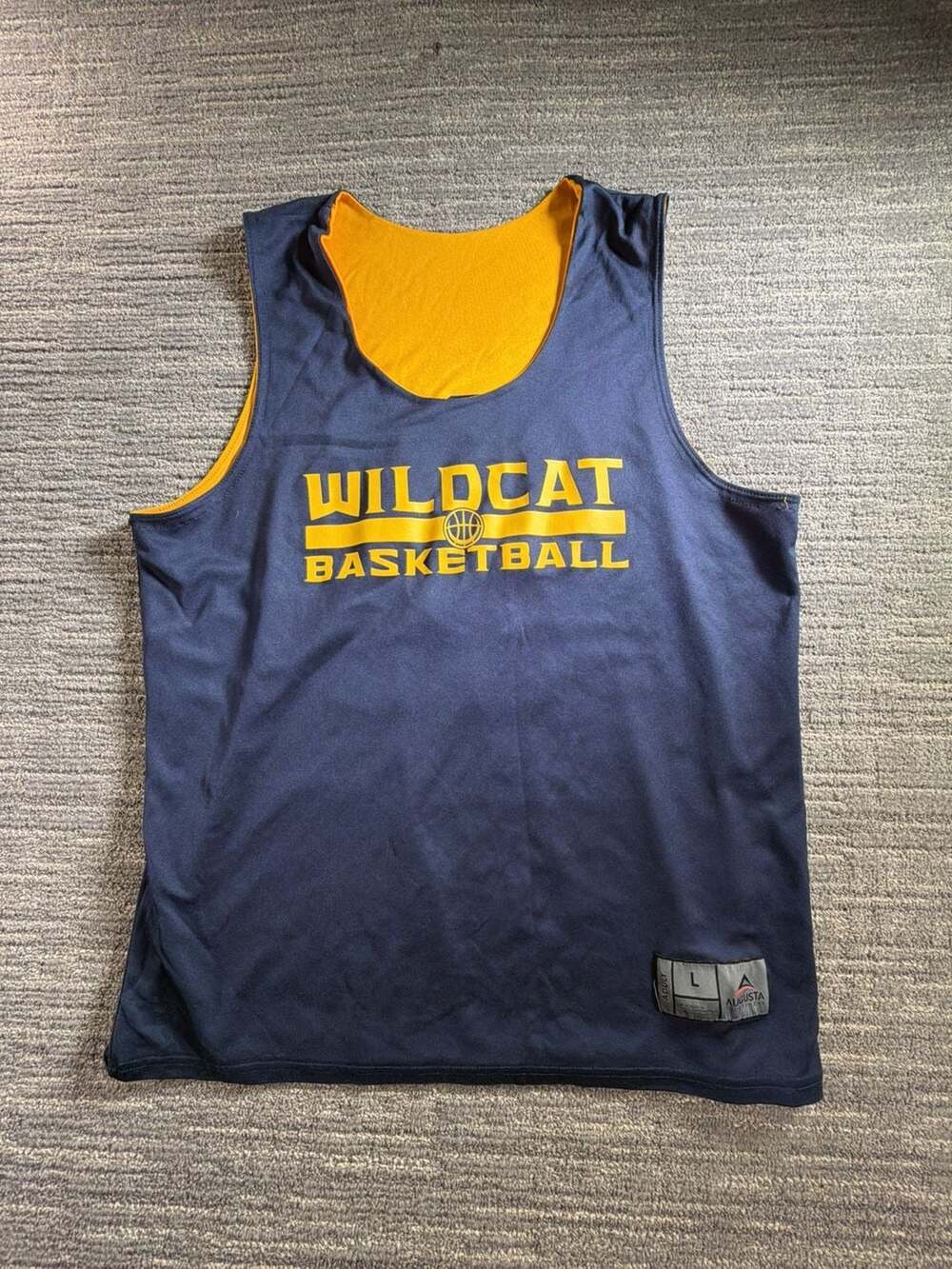 Augusta Sportswear Reversible Wildcat Basketball Jersey Size Large